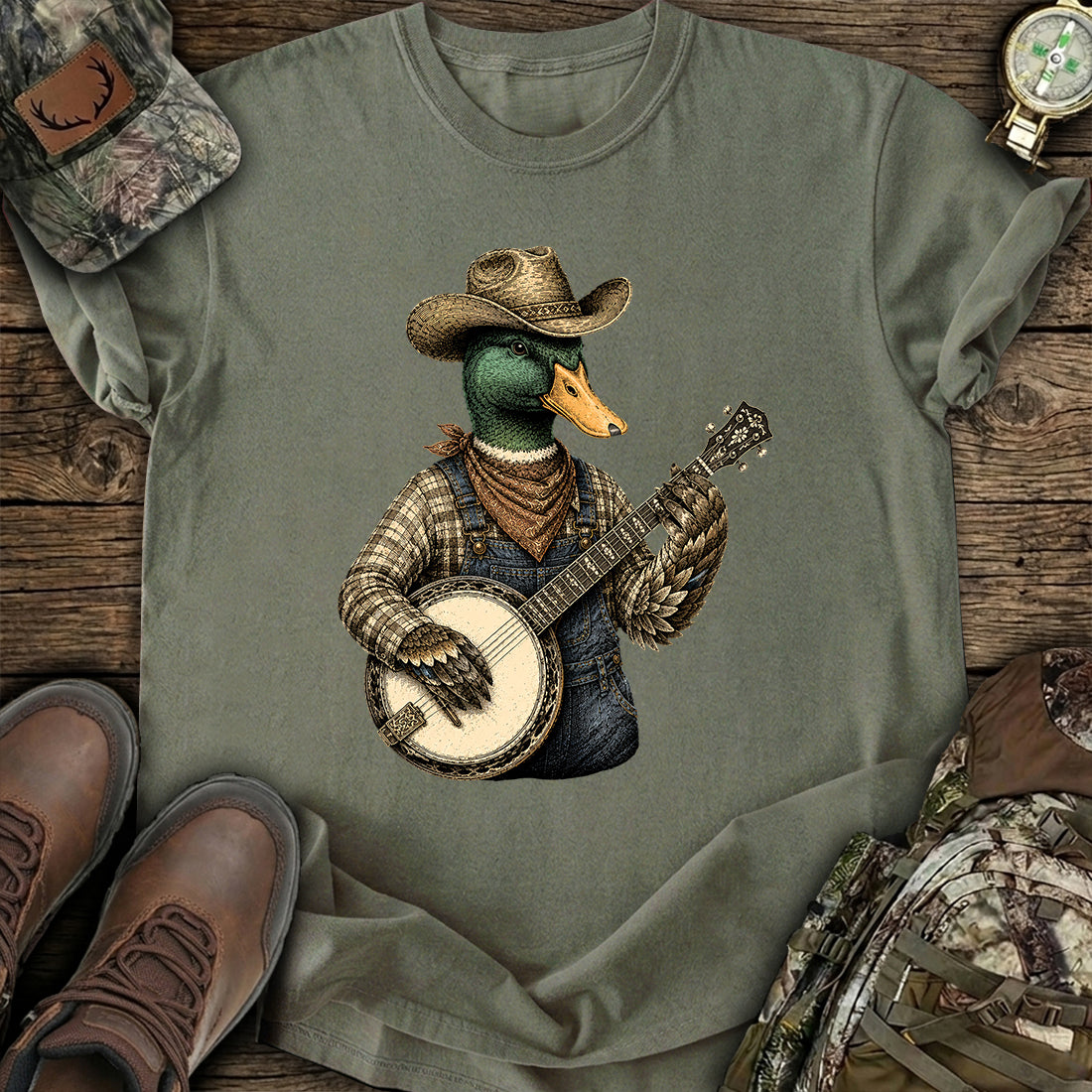 Duck Banjo Music T-Shirt product image 1