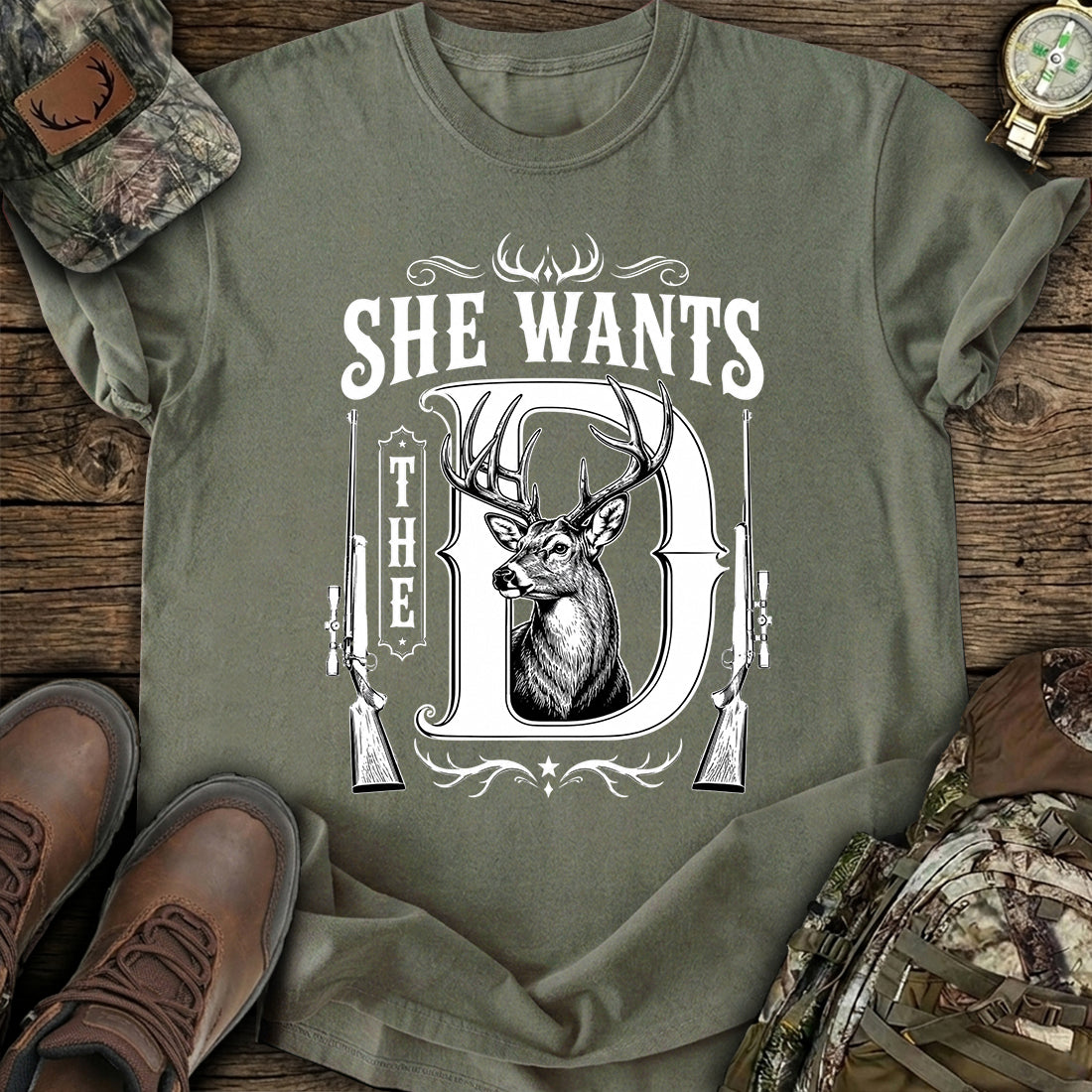 Funny Deer Hunting T-Shirt product image 6