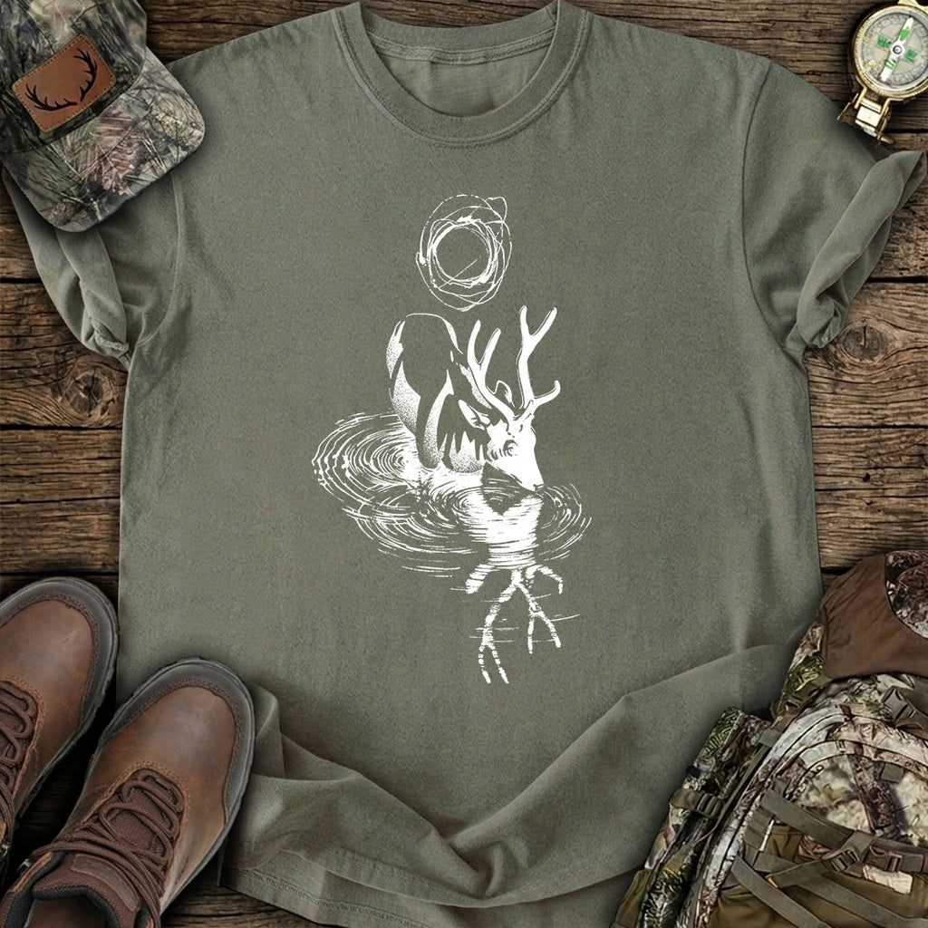 Eclipse Stag Spirit T-Shirt product image 3