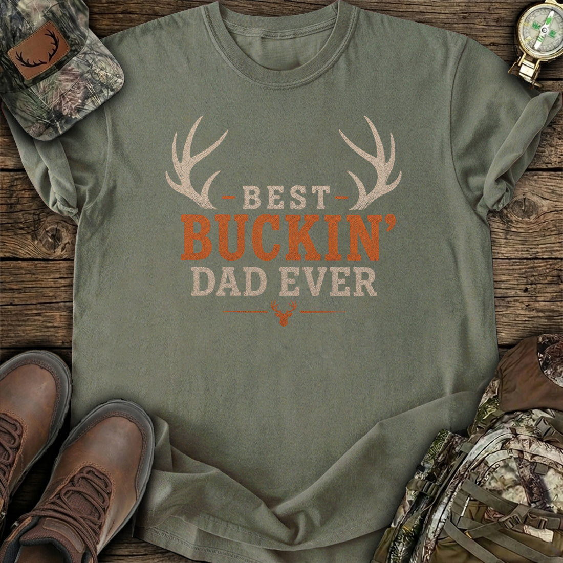 Buckin’ Proud Dad T-Shirt product image 6