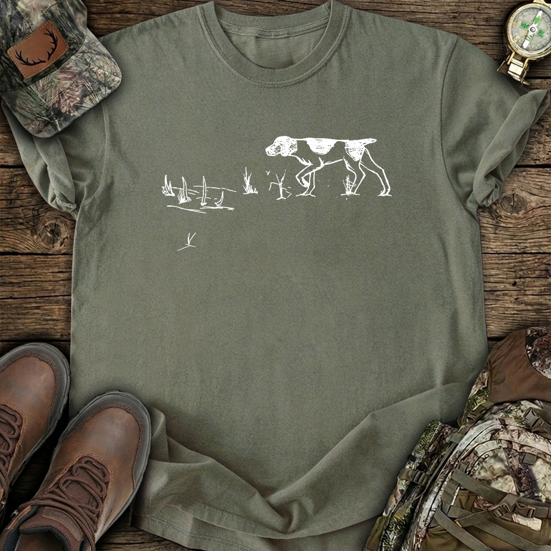 Hunting Dog Pointer T-Shirt product image 7