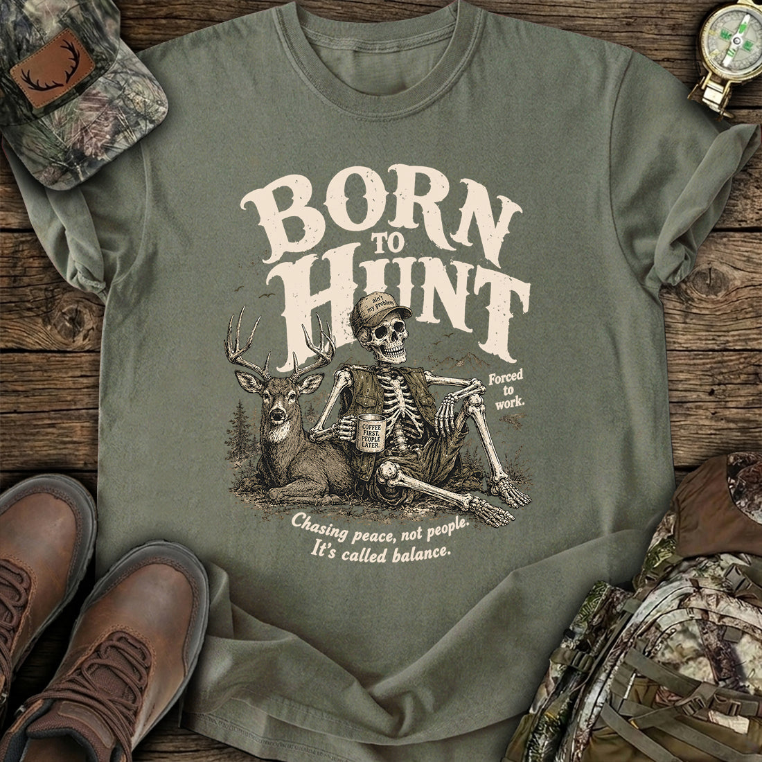 Born To Hunt T-Shirt product image 6