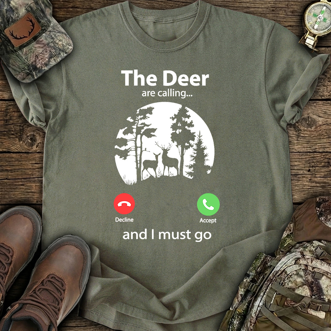 Deer Hunting Call T-Shirt product image 5