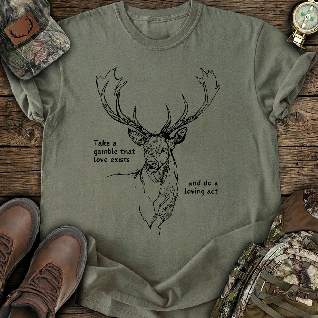 Minimal Deer Love T-Shirt product image 6