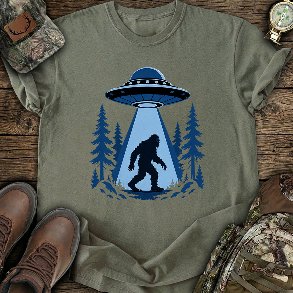 Abducted Bigfoot T-Shirt product image 3