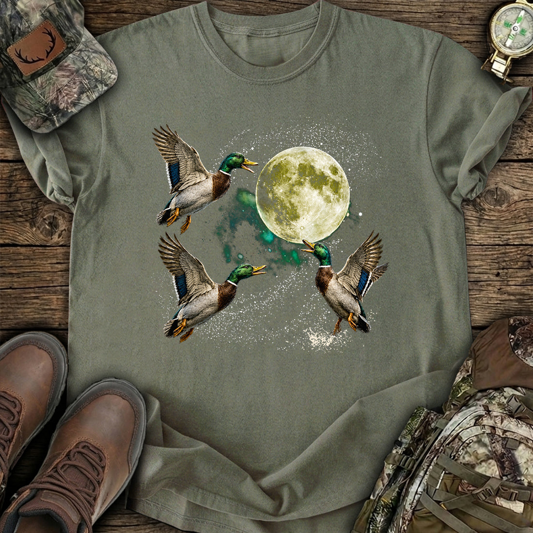 Moonflight Mallards T-Shirt product image 3