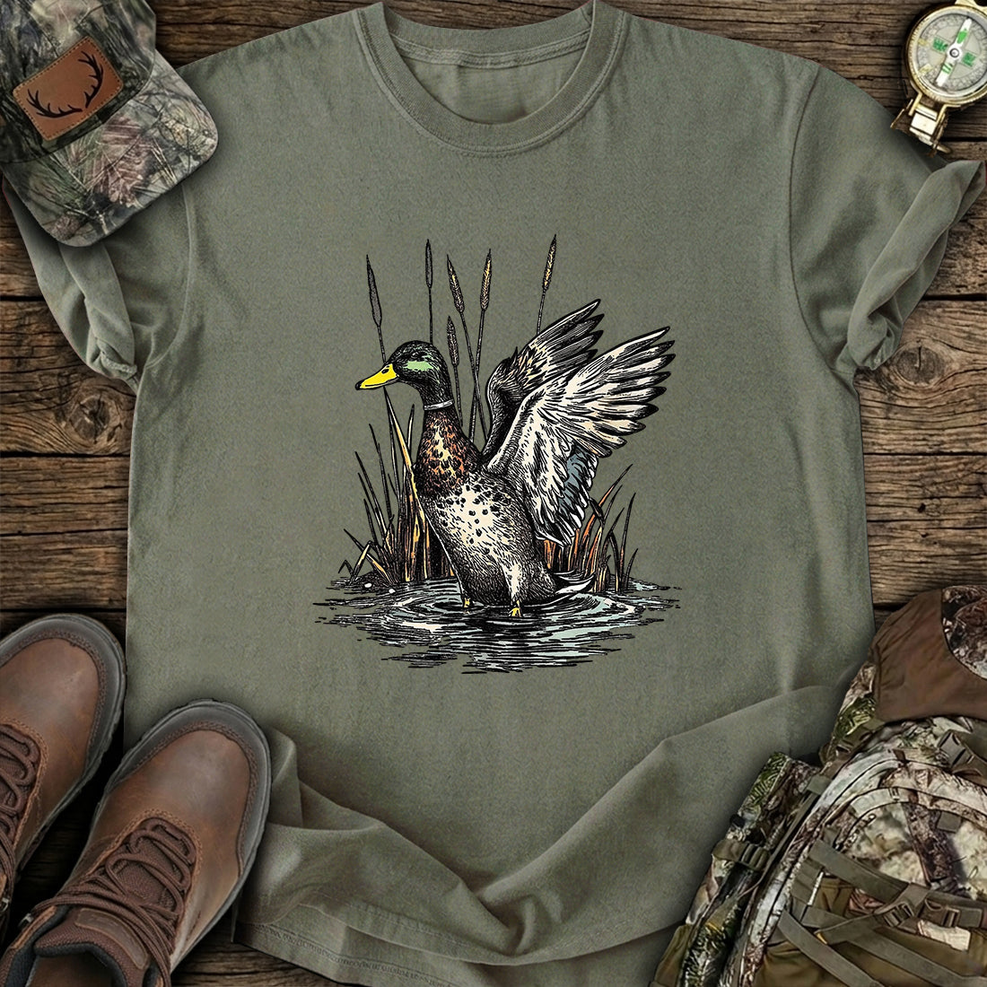 Mallard Duck Hunt T-Shirt product image 1