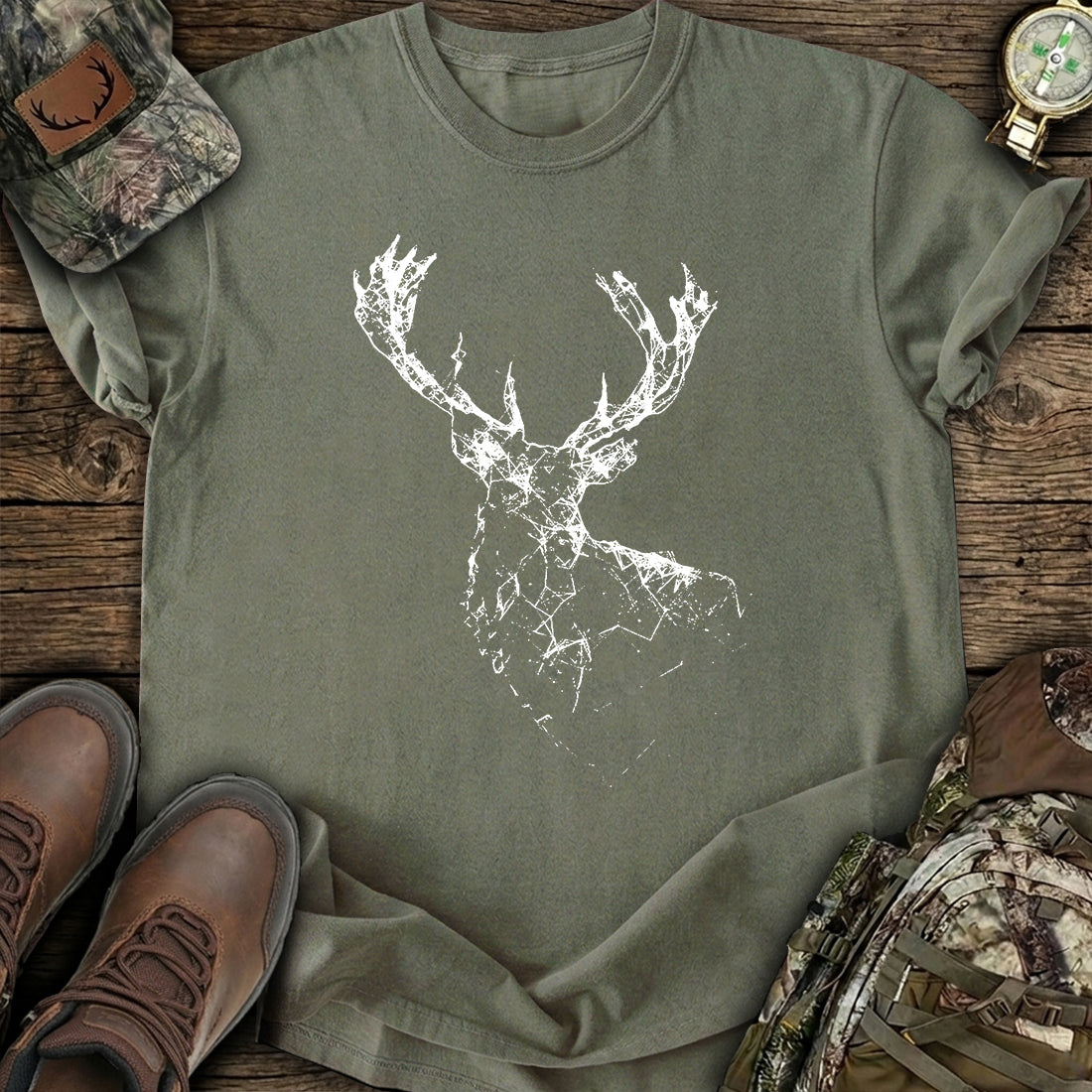 Fractured Stag Soul T-Shirt product image 2