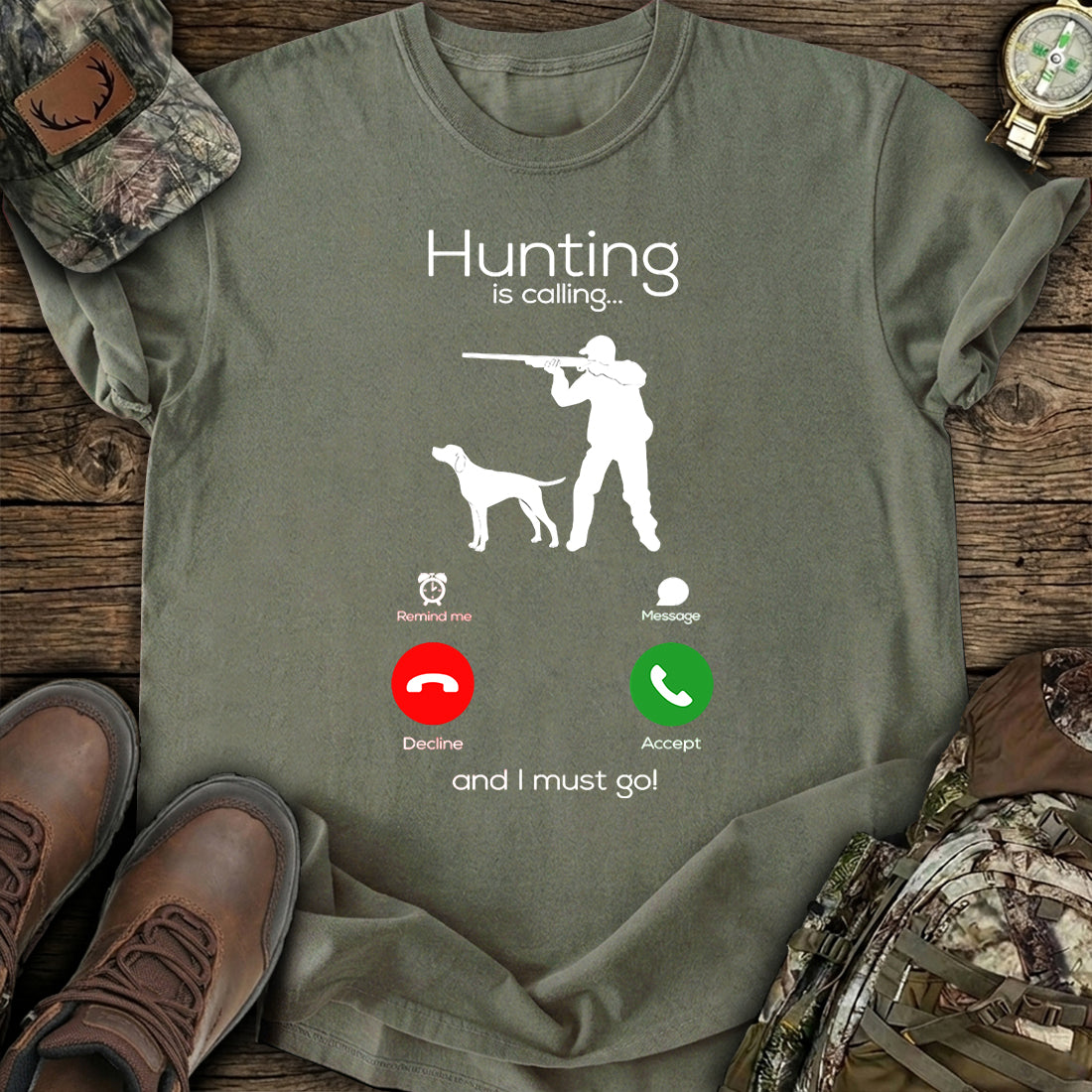 Hunting Dog Hunter T-Shirt product image 5