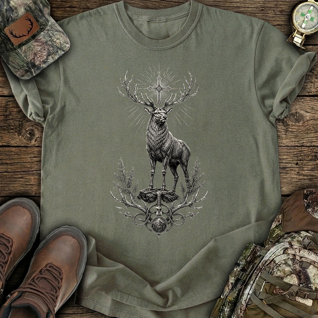 Christian Deer Hunter T-Shirt product image 5