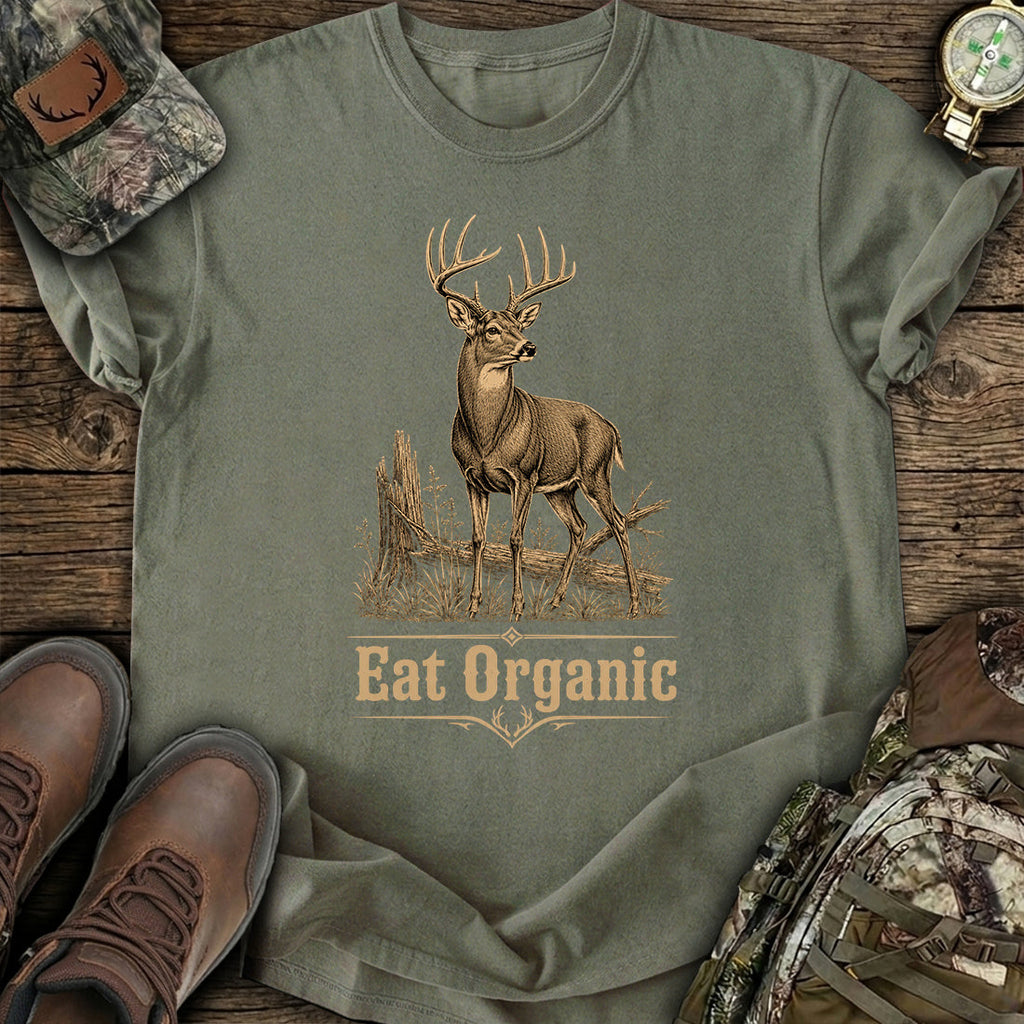 Deer Hunting Organic T-Shirt product image 5