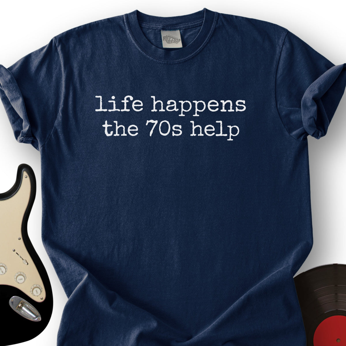 Life Happens The 70s Help T-Shirt product image 5