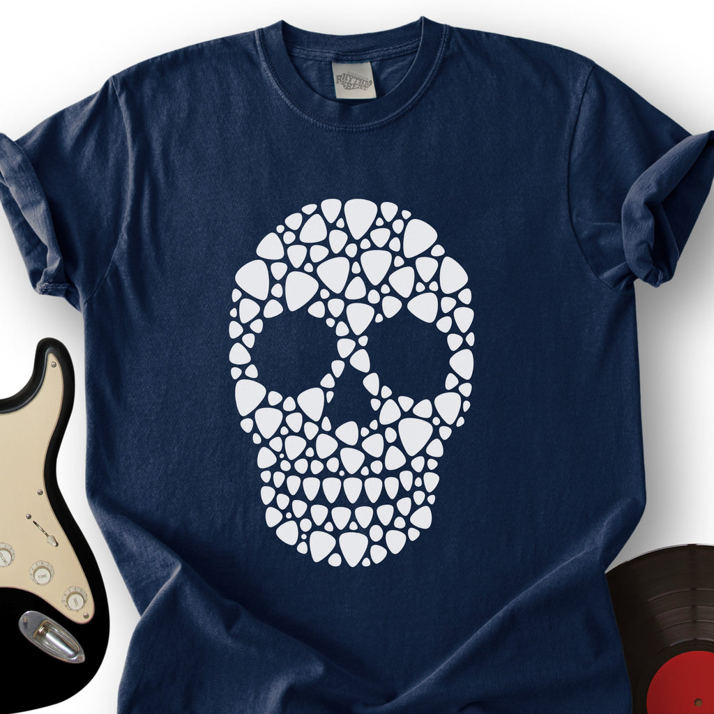 Guitar Pick Skull T-Shirt product image 2