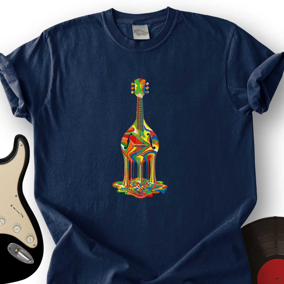 Melting Rainbow Mandolin T-Shirt product image 7