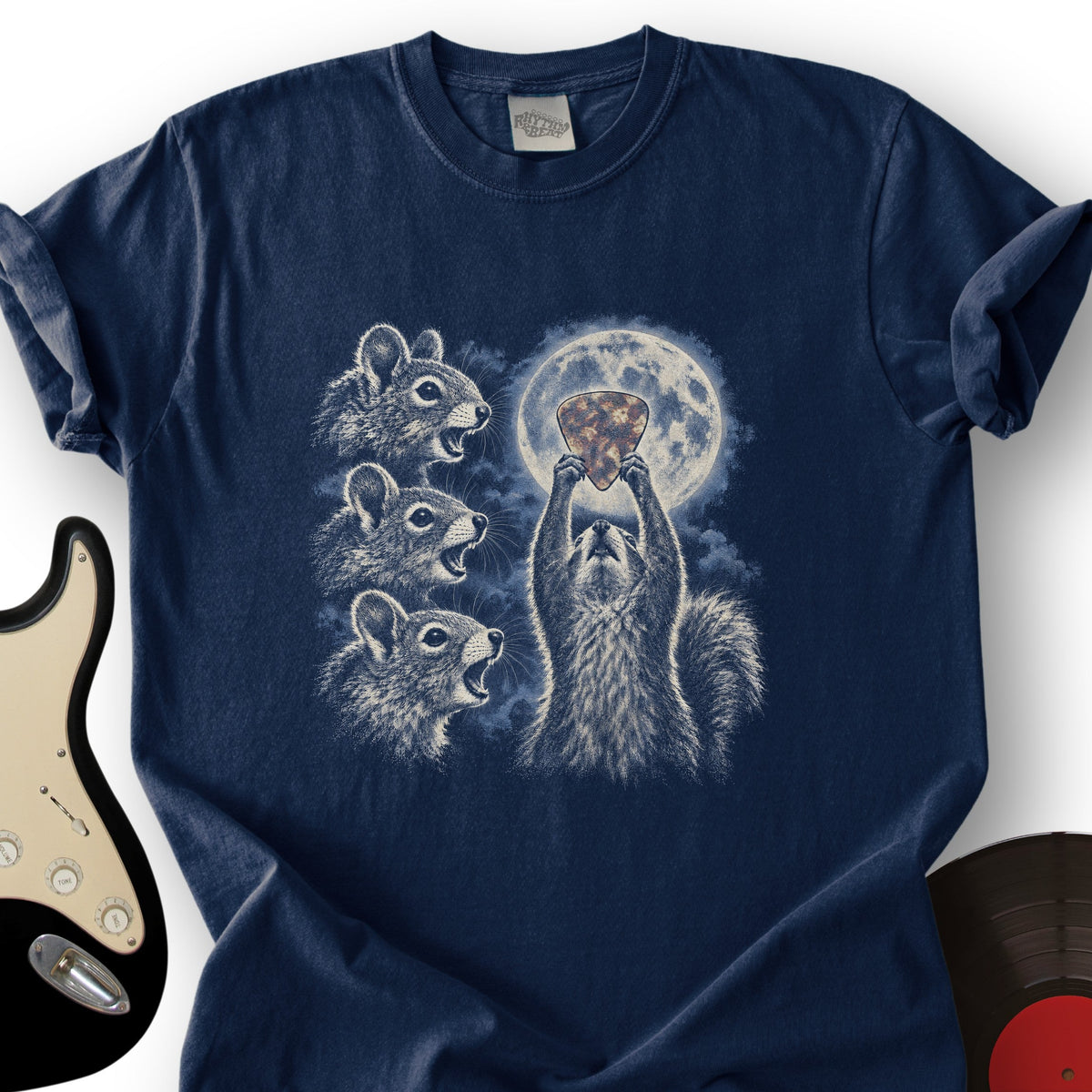 Squirrel Pick Moon T-Shirt product image 5