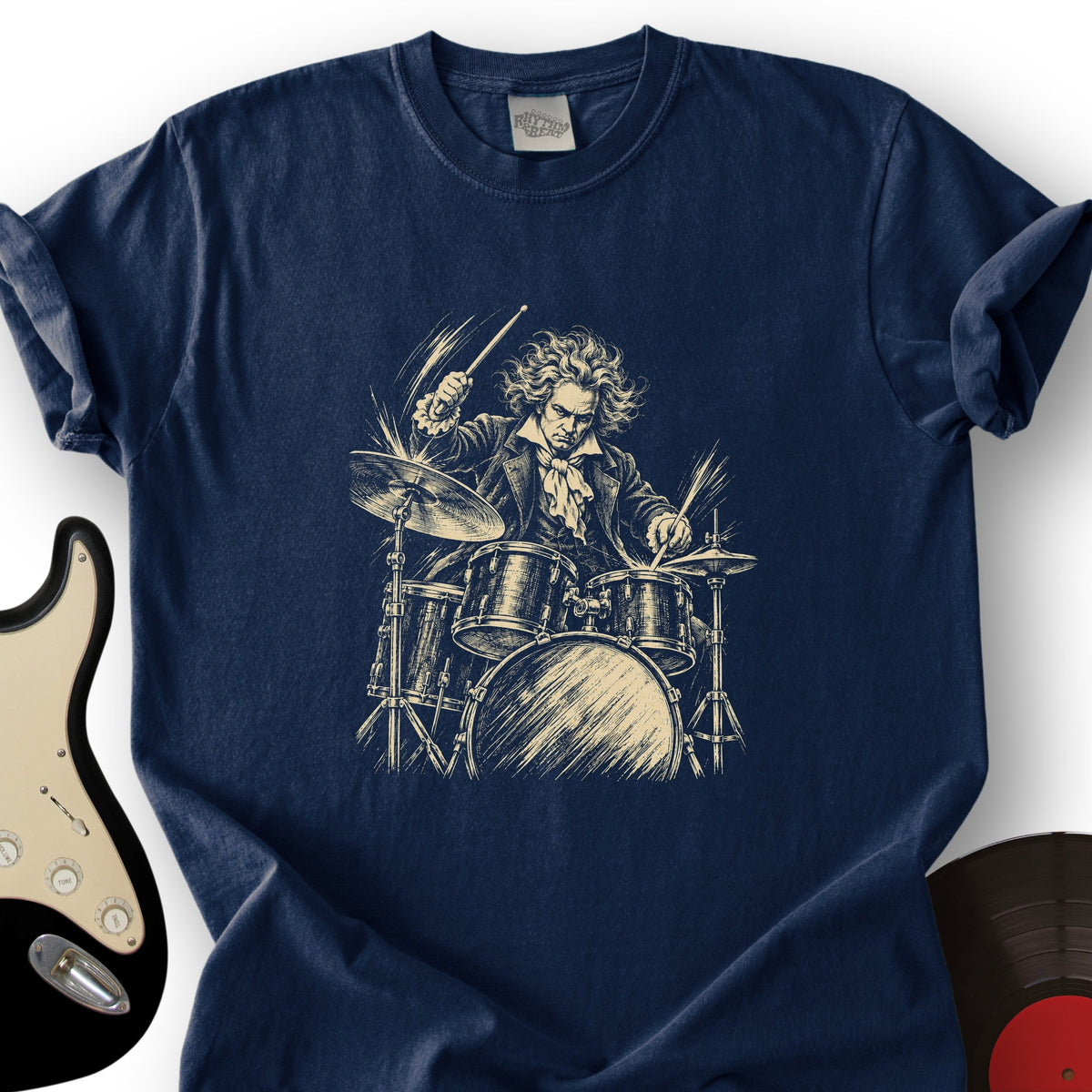 Beethoven Drums T-Shirt product image 7