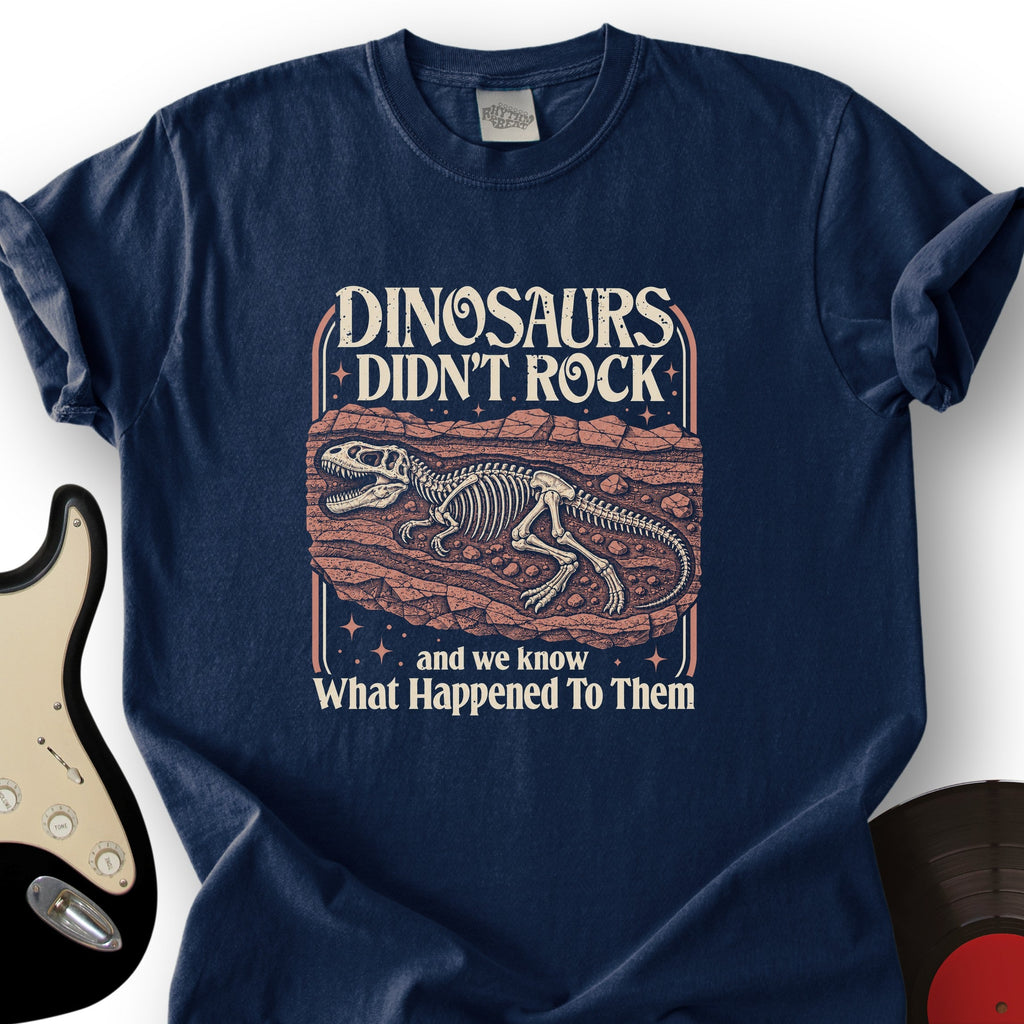Dinosaurs Didn't Rock T-Shirt product image 6