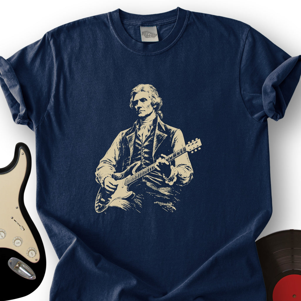 Thomas Jefferson Guitar T-Shirt product image 8