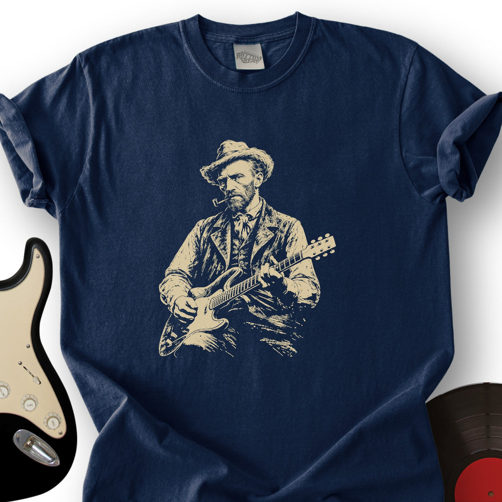 Van Gogh Guitar T-Shirt product image 6