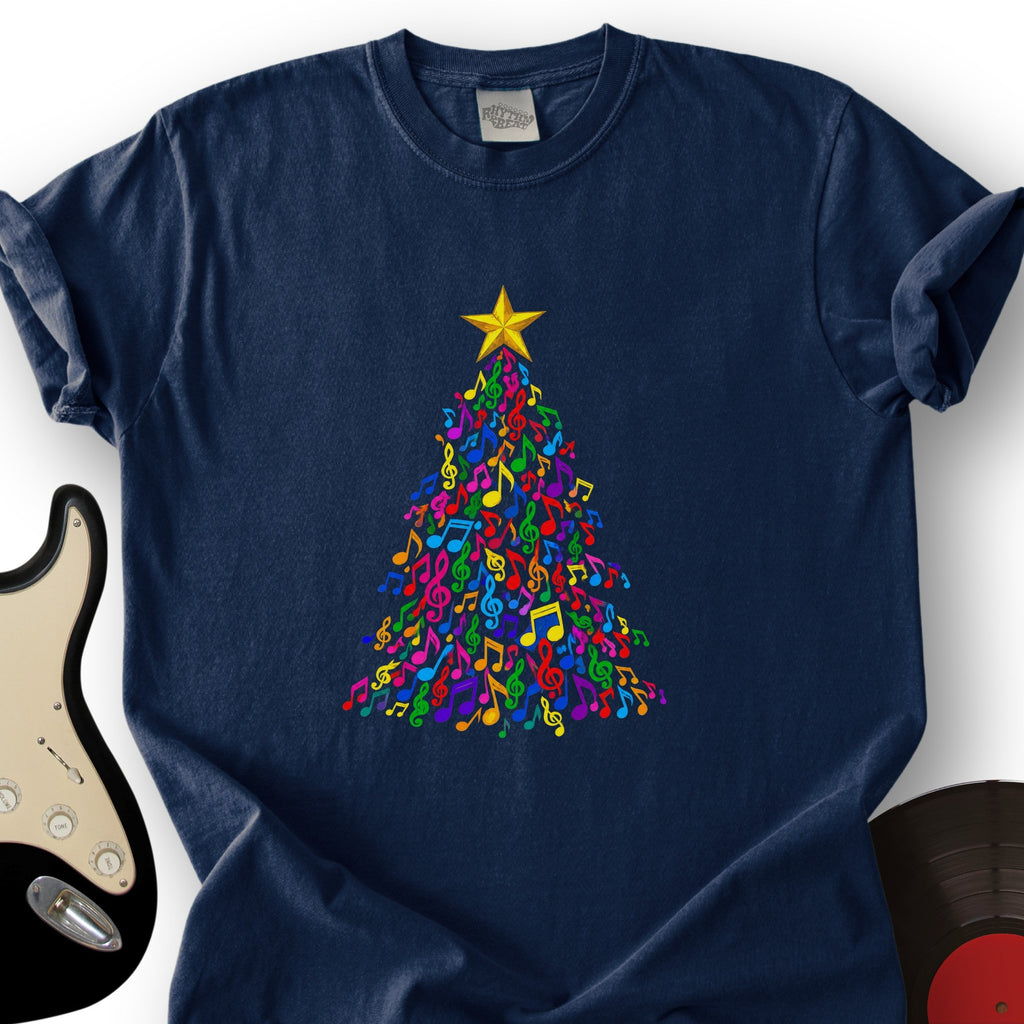Rainbow Note Tree T-Shirt product image 5