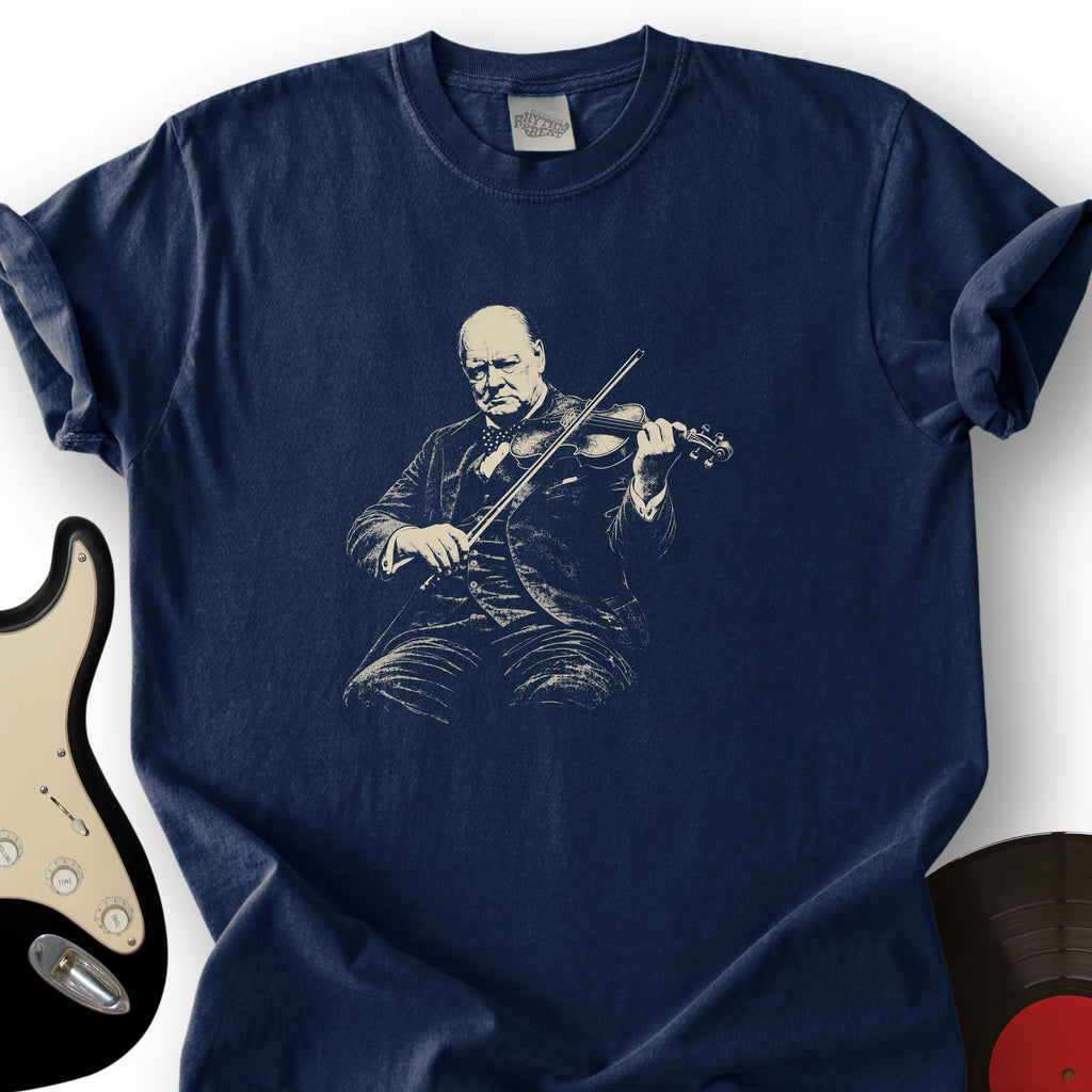 Churchill Violin T-Shirt product image 3