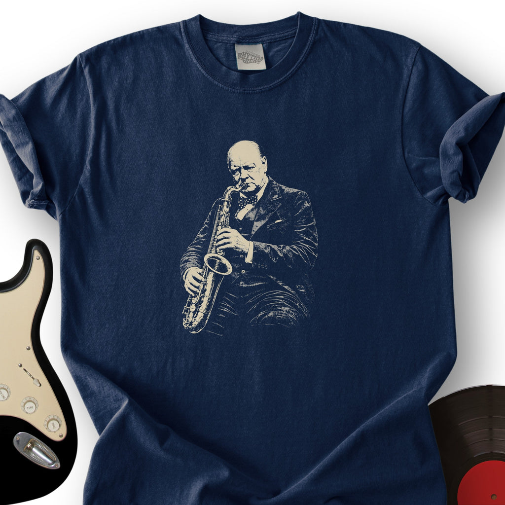 Churchill Sax T-Shirt product image 3