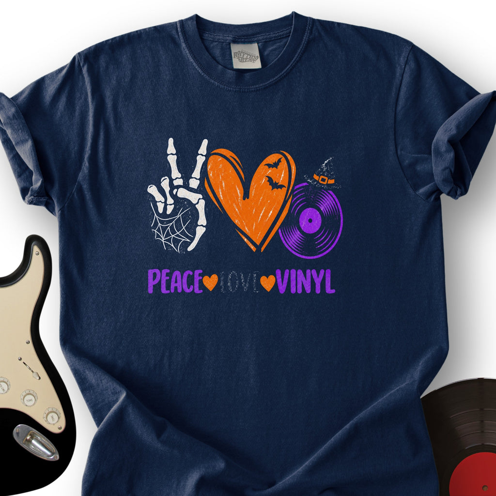 Peace Love Vinyl T-Shirt product image 2