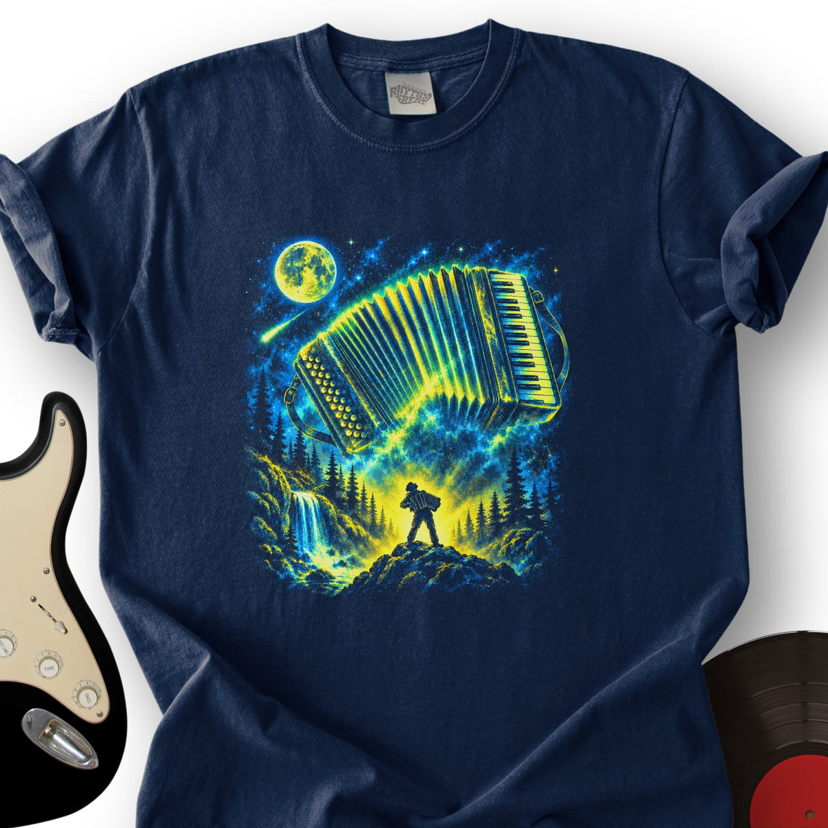 Accordion Moon T-Shirt product image 4