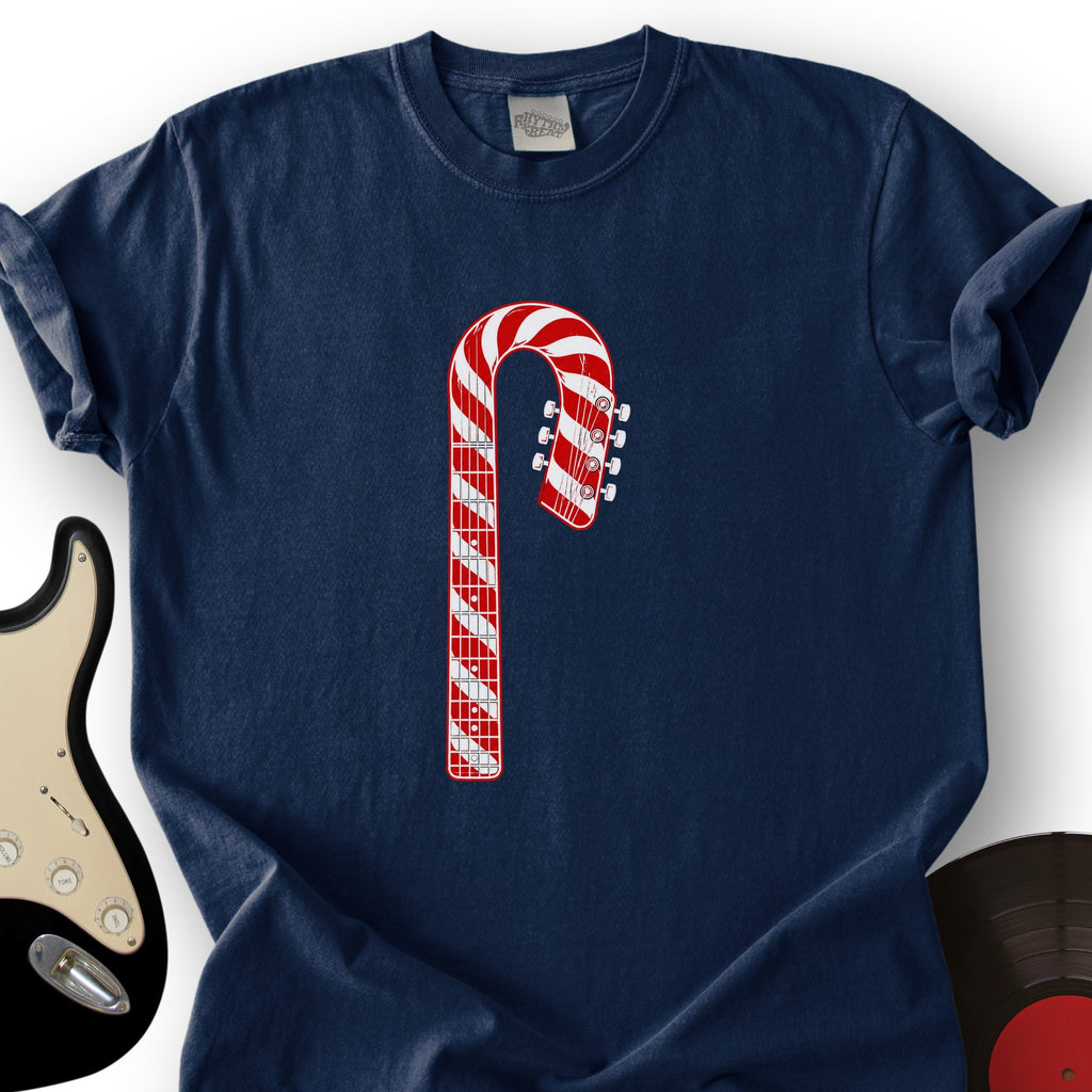 Candy Cane Fretboard T-Shirt product image 5