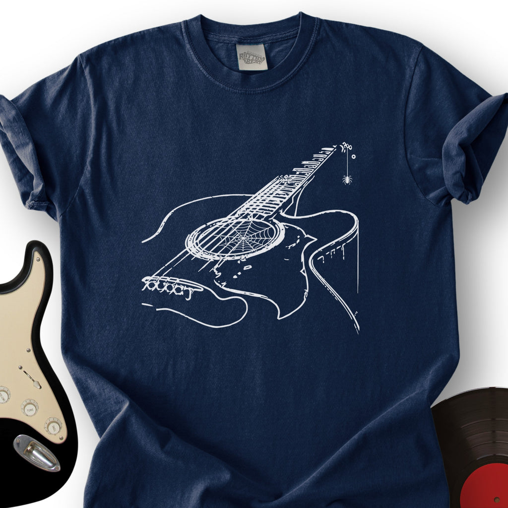 Cobweb Guitar T-Shirt product image 4