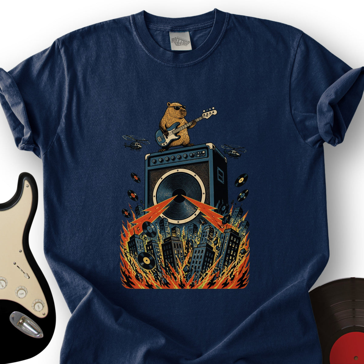 Capybara Amplified T-Shirt product image 6
