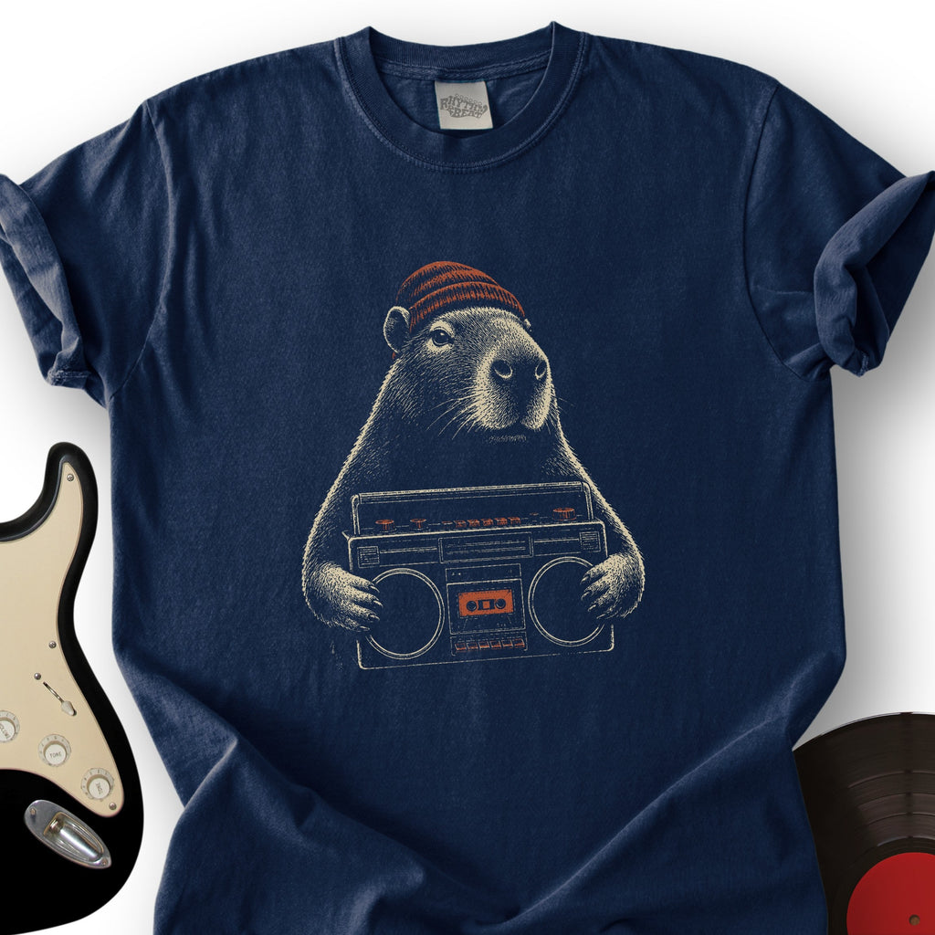 Capybara Beats T-Shirt product image 7