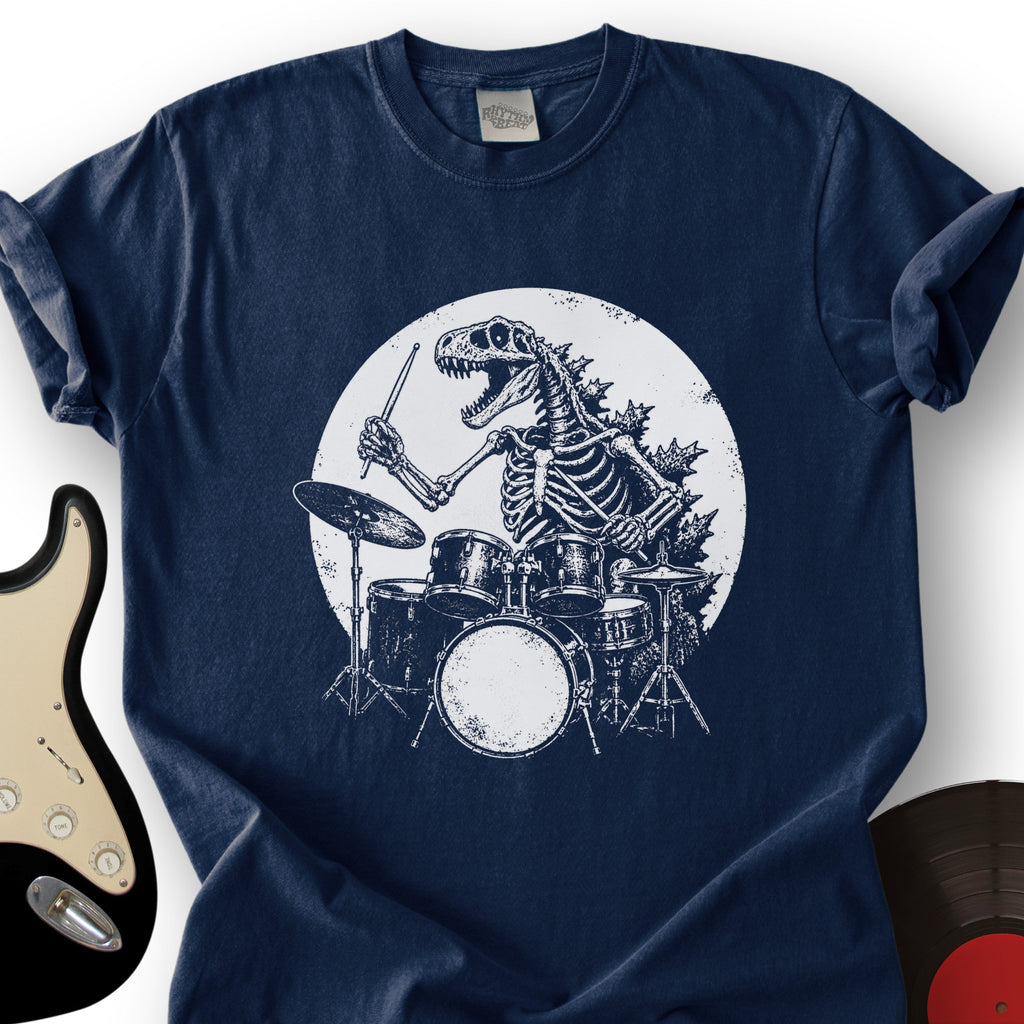 Dinosaur Drummer T-Shirt product image 7