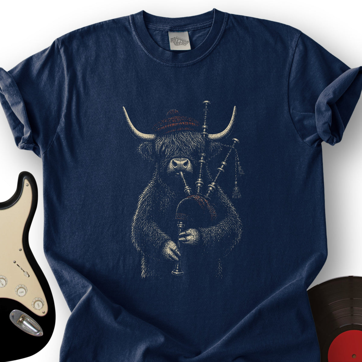Highland Pipes T-Shirt product image 5