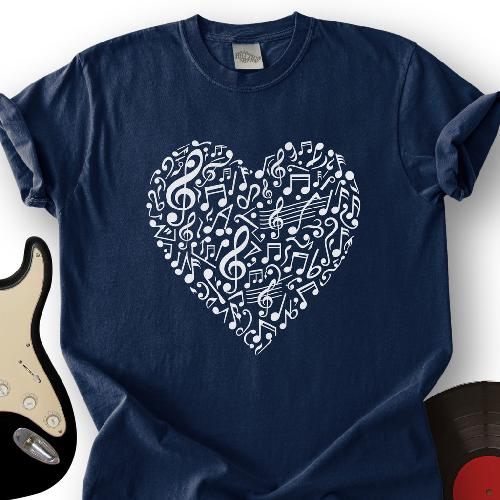 Heartbeat Music T-Shirt product image 3