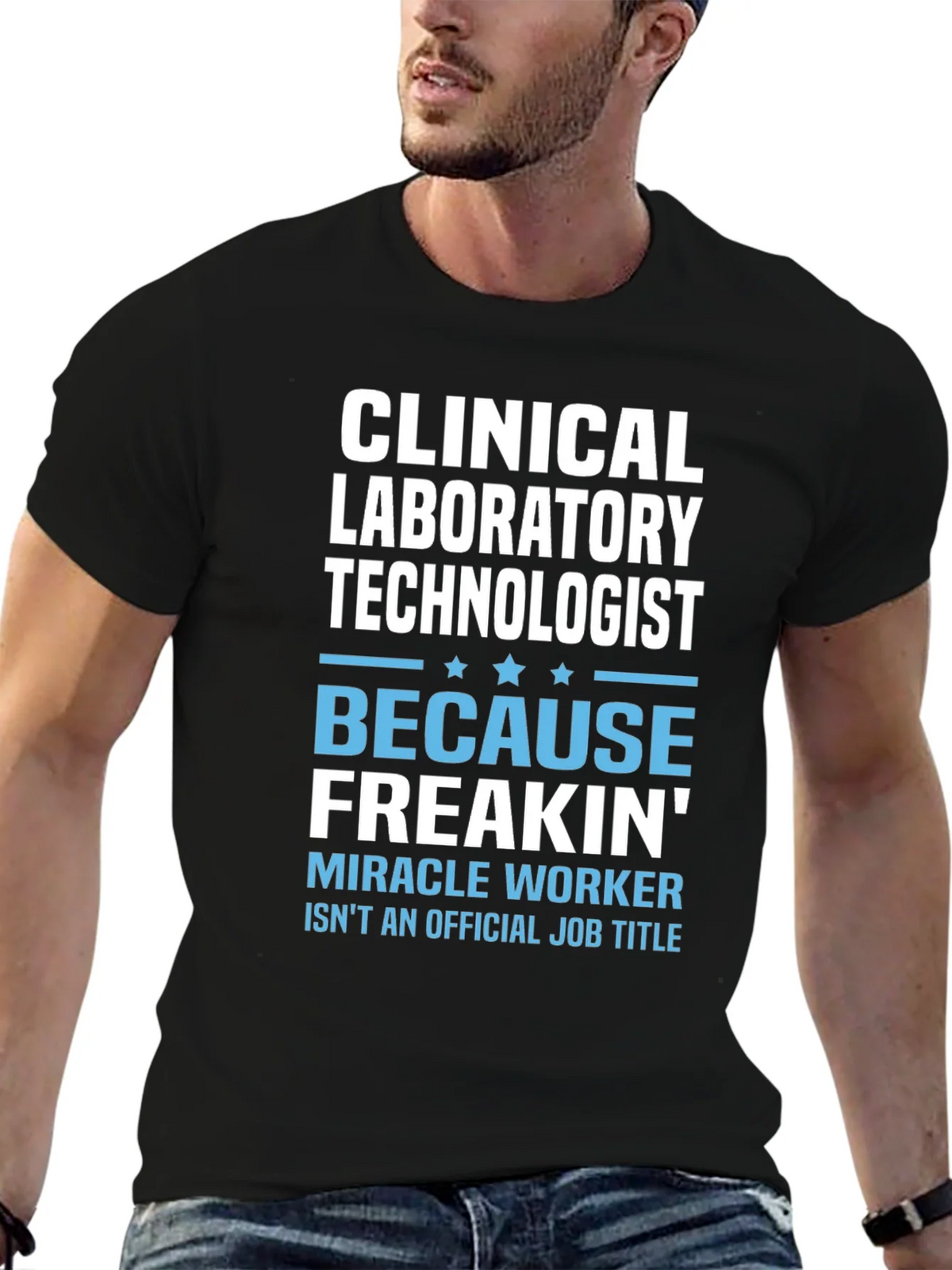 Clinical Lab Tech T-Shirt - Miracle Worker product image 5