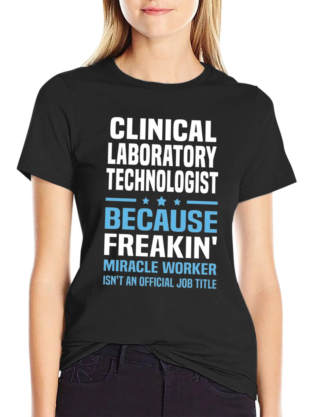 Clinical Lab Tech T-Shirt - Miracle Worker product image 2
