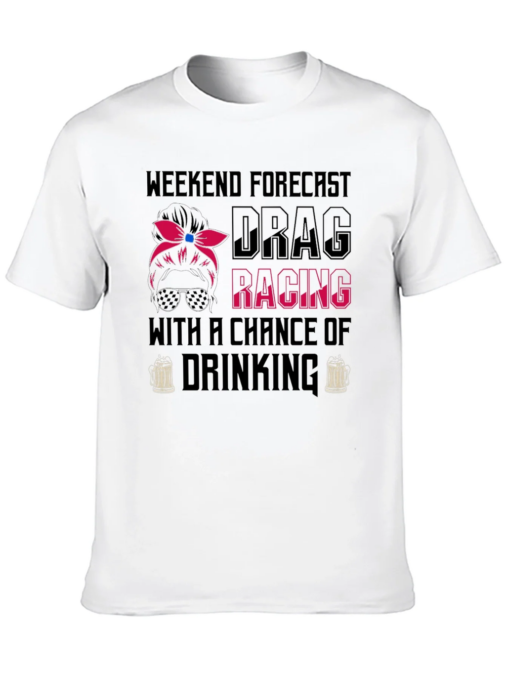 Drag Racing & Drinking T-Shirt product image 9
