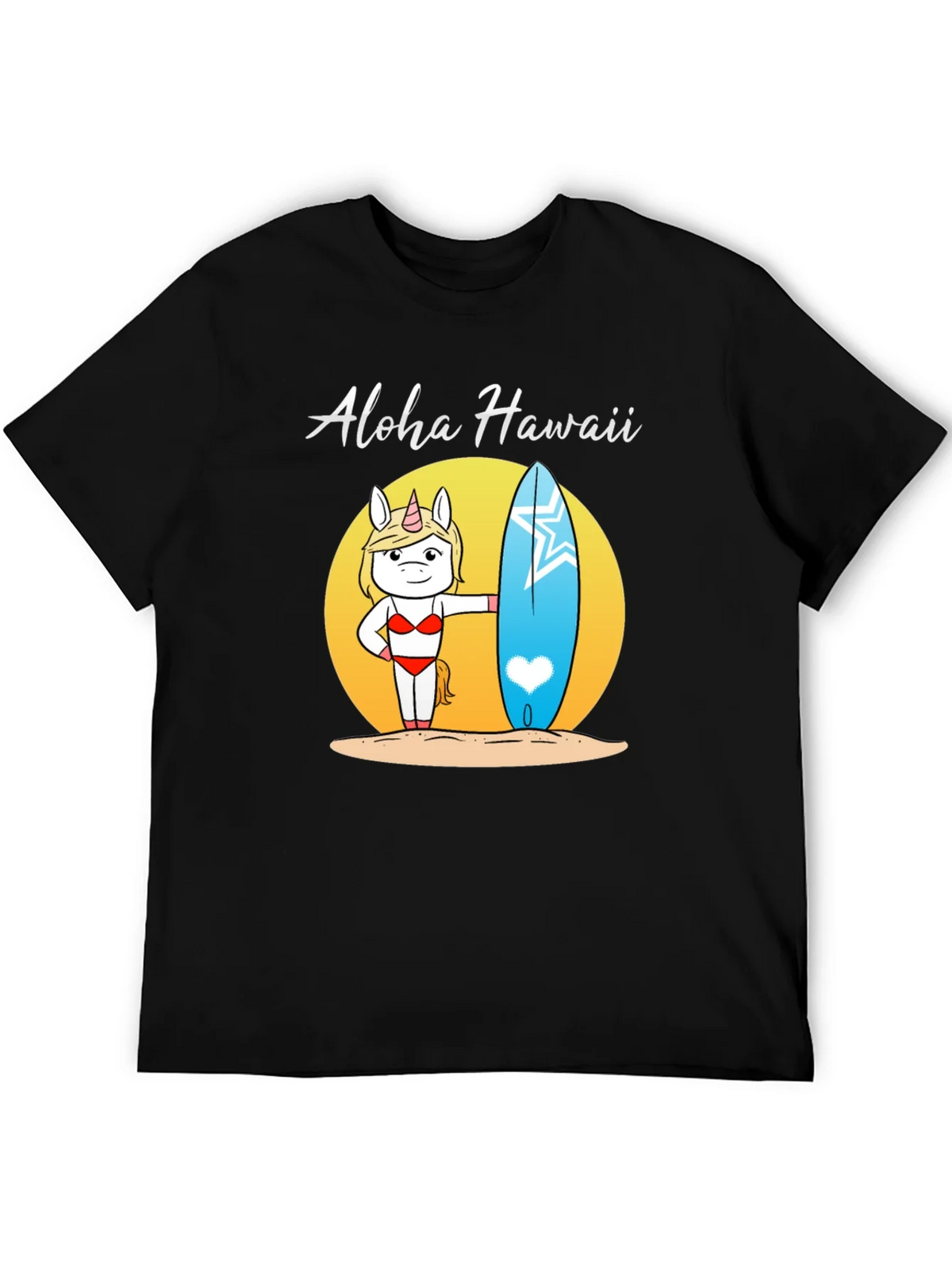Aloha Hawaii Unicorn Surf T-Shirt product image 5