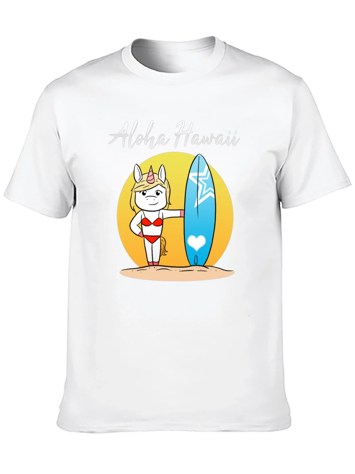 Aloha Hawaii Unicorn Surf T-Shirt product image 9