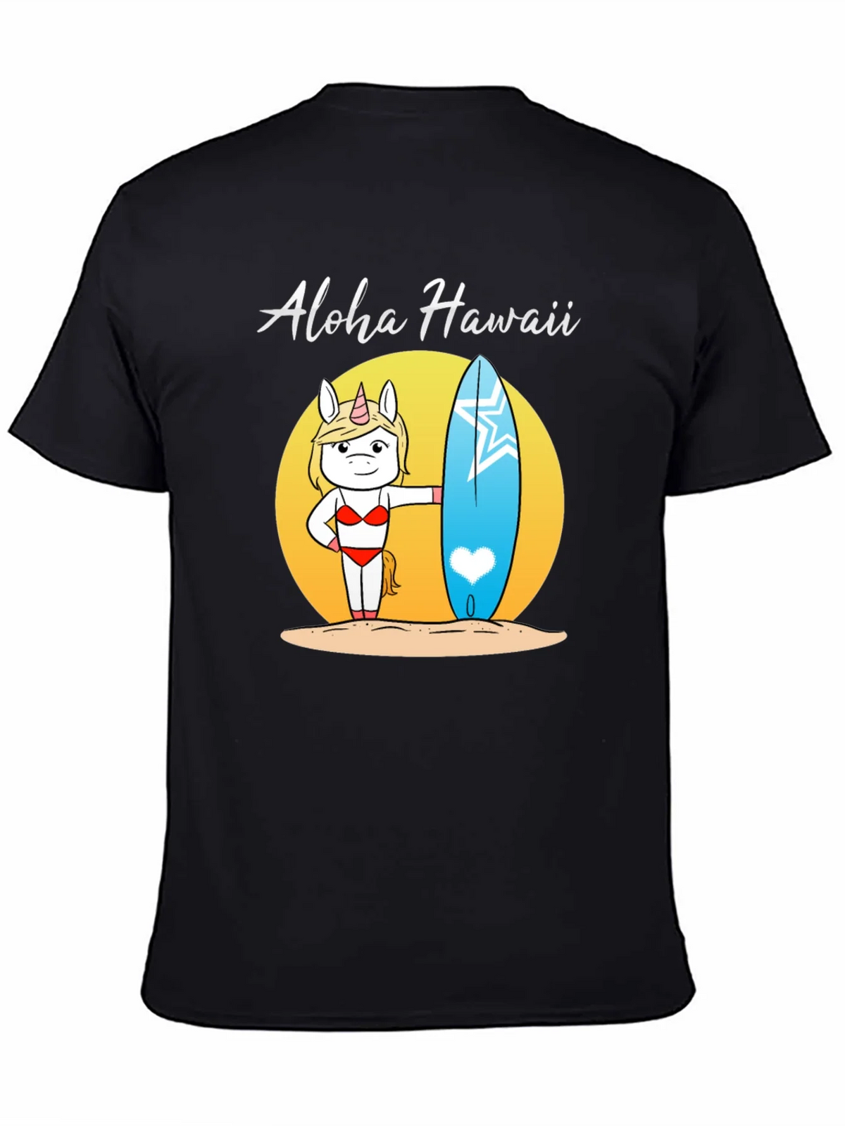 Aloha Hawaii Unicorn Surf T-Shirt product image 4