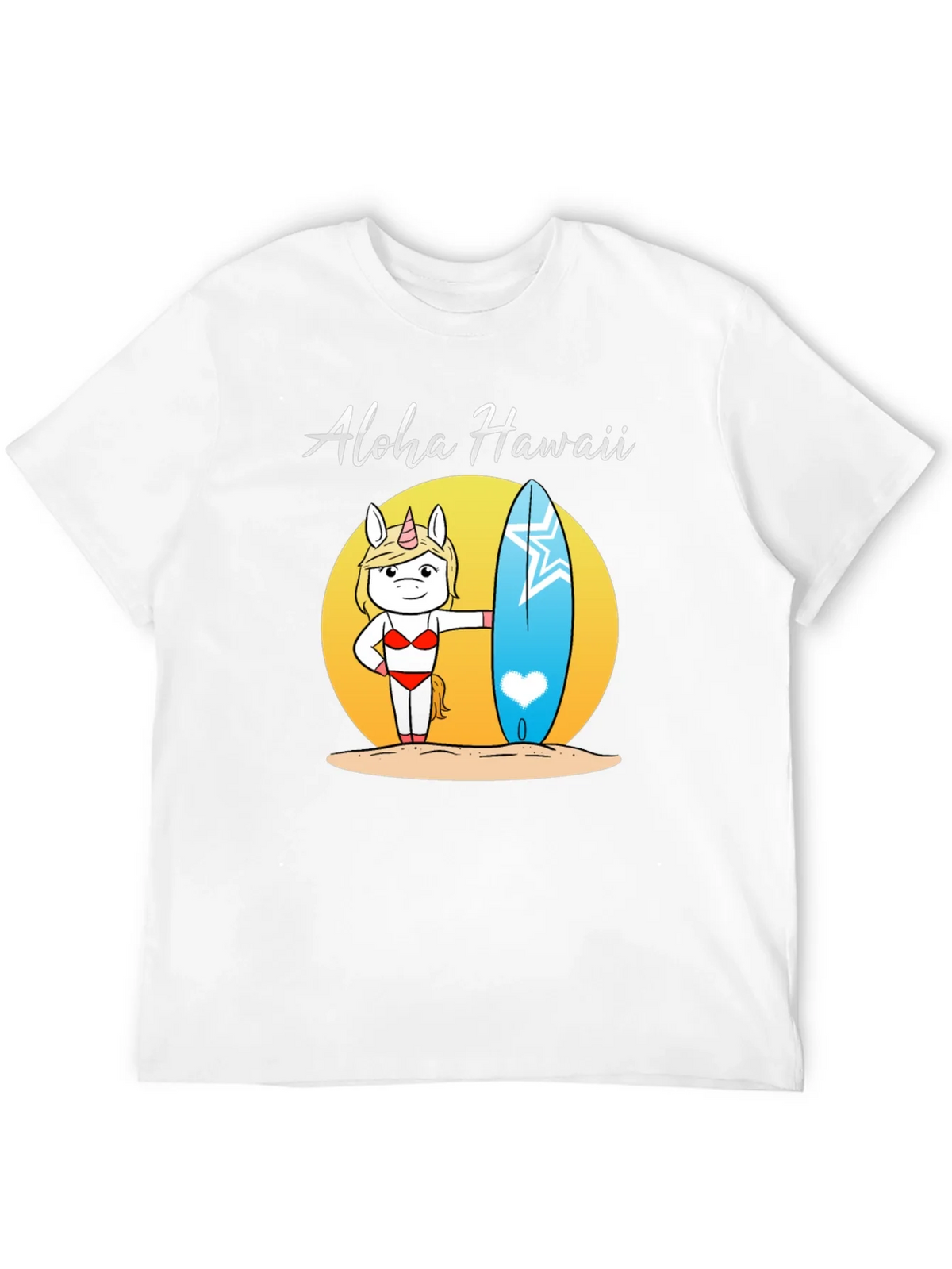 Aloha Hawaii Unicorn Surf T-Shirt product image 11