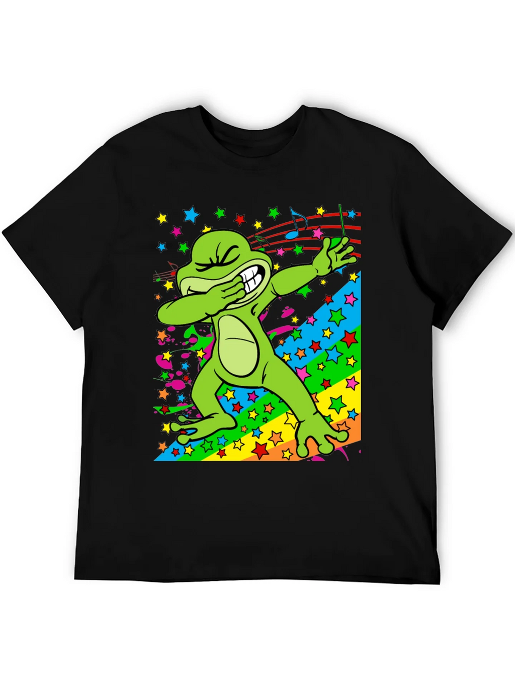 Dabbing Frog Graphic T-Shirt product image 5