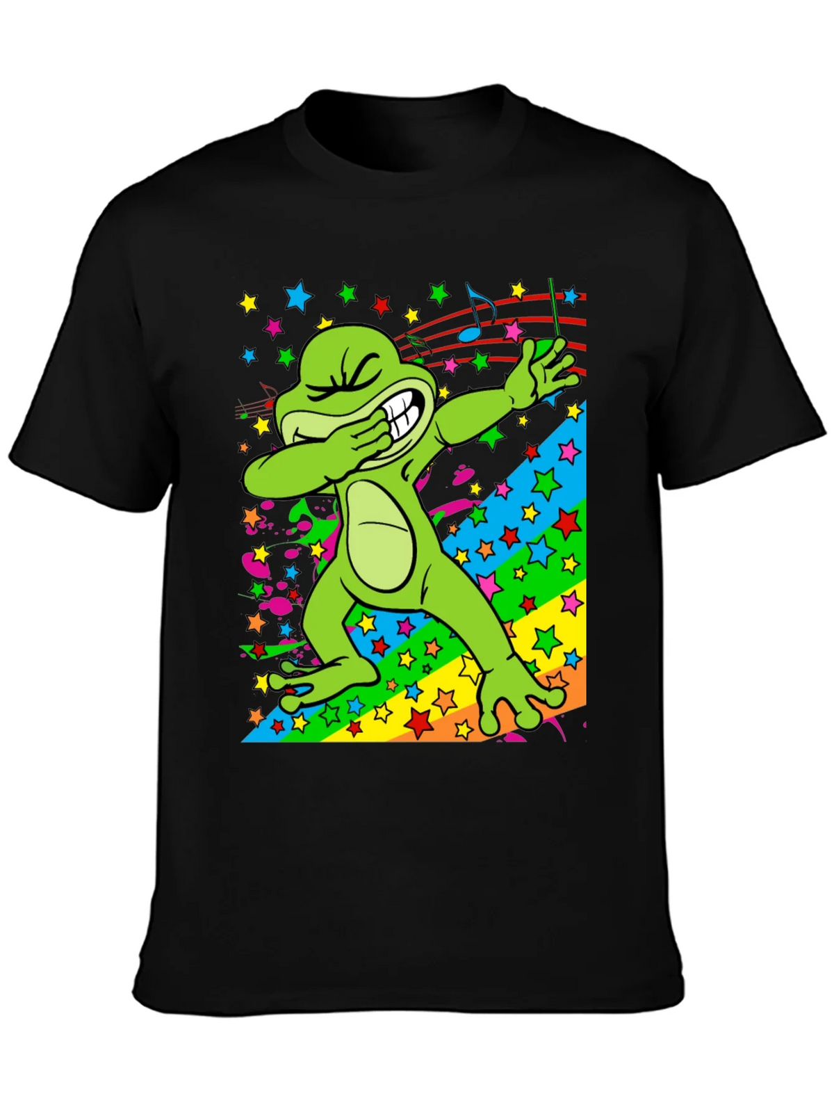 Dabbing Frog Graphic T-Shirt product image 3