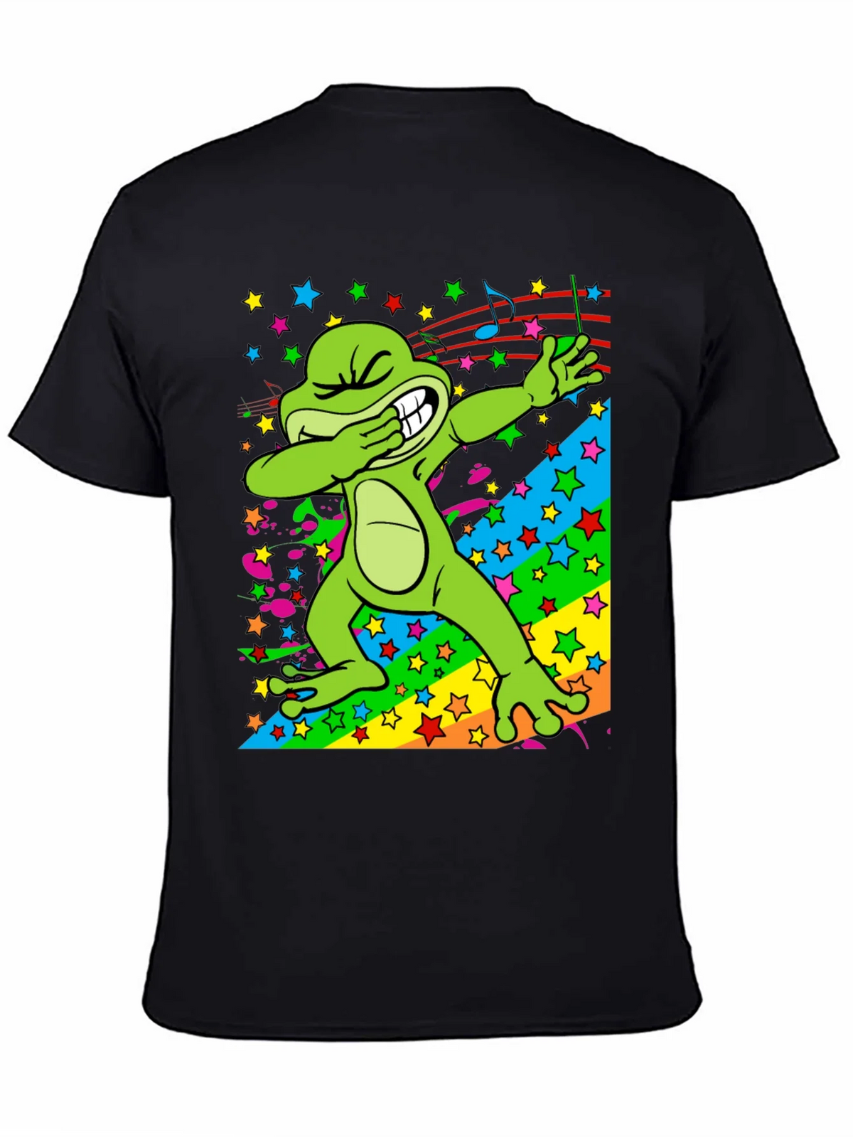 Dabbing Frog Graphic T-Shirt product image 4