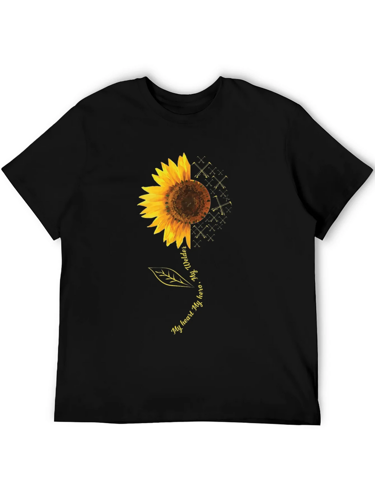 Welder Hero Sunflower Graphic Tee product image 5