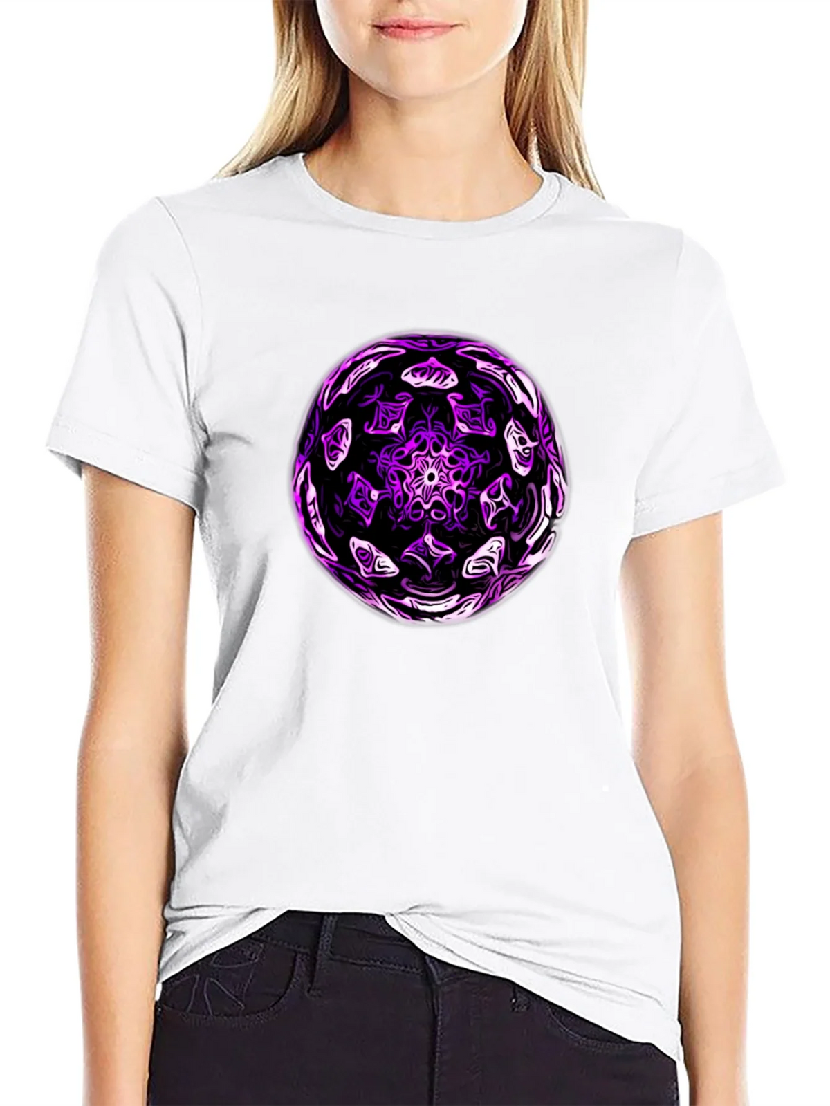 Abstract Orb Graphic T-Shirt product image 8