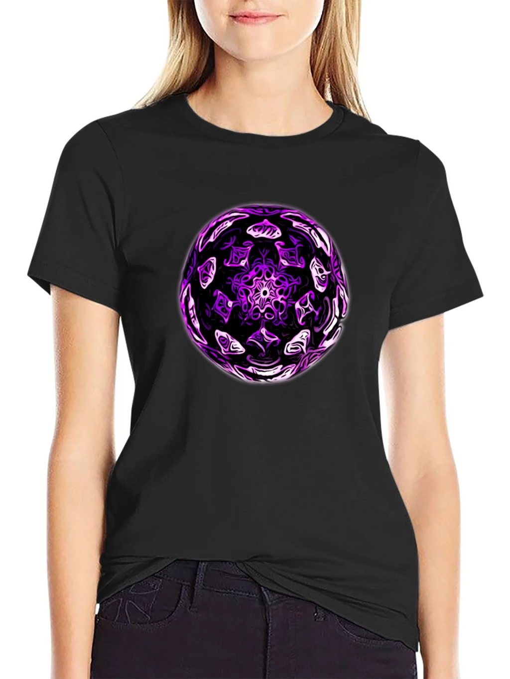 Abstract Orb Graphic T-Shirt product image 2