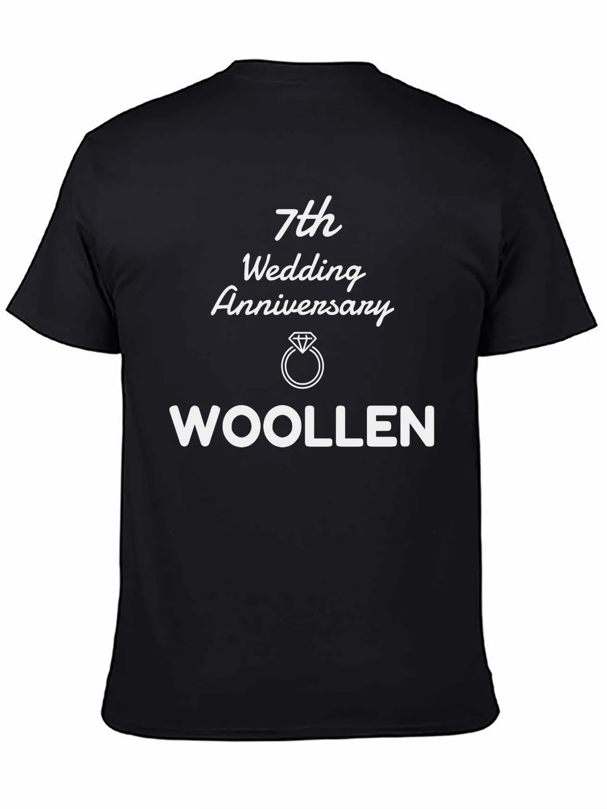 7th Anniversary Woollen T-Shirt - Gift product image 4