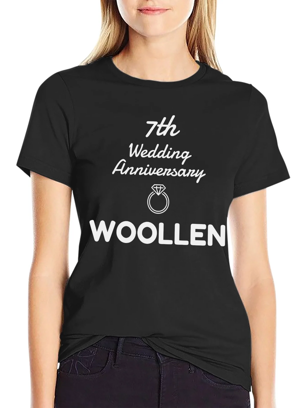 7th Anniversary Woollen T-Shirt - Gift product image 2